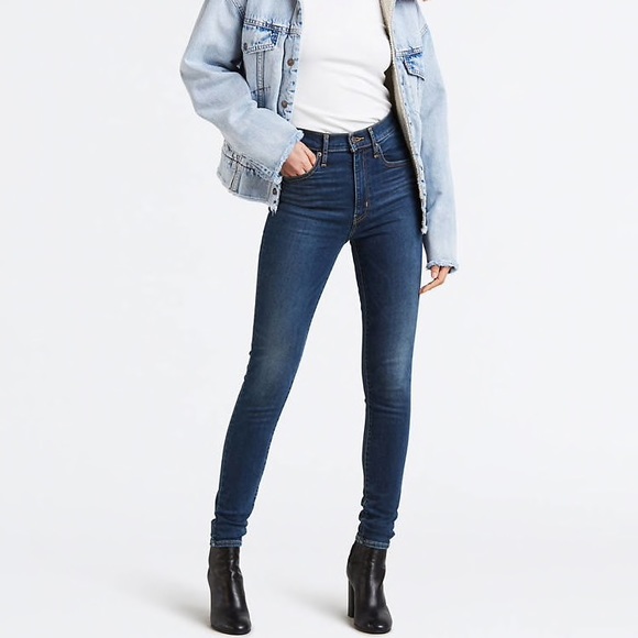 Levi's Denim - Levi’s Dark Wash High Waist Skinny Jeans